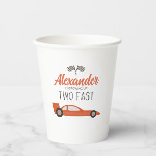 Gobelets en papier pour anniversaire de voiture de