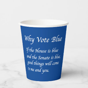 Gobelets En Papier Pourquoi voter bleu en 2026