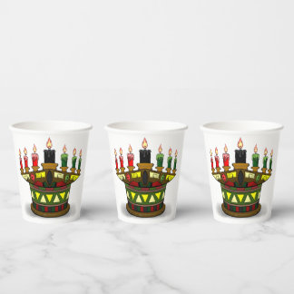 Gobelets En Papier Premiers fruits de Kwanzaa