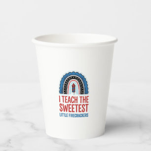 Gobelets En Papier Professeur Détonateur Sucré Chemise Vectorielle Vi