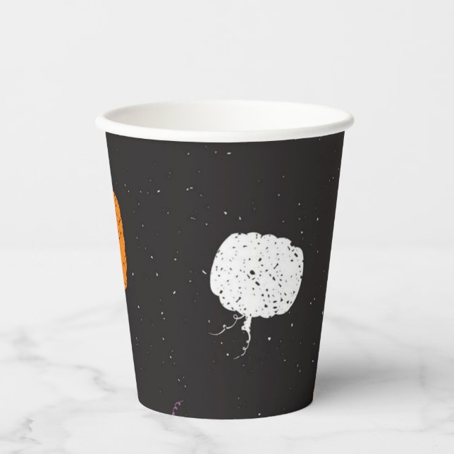 Gobelets En Papier Pumpkin pattern (Recto)