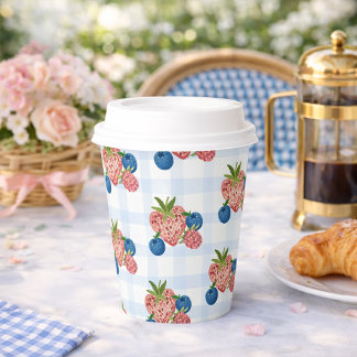 Gobelets En Papier Quirky Hand Drawn Berry Sweet Baby Shower