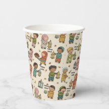 Gobelets en papier Ramadan Kareem pour enfants pou