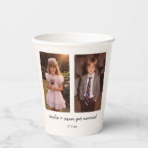 Réception de mariage de photo d'enfance Cocktail P