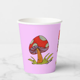 Gobelets En Papier Red Mushroom Coffee Mug
