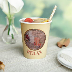 Gobelets En Papier Relax - Coupe papier