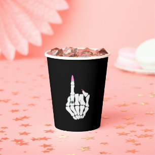 Gobelets En Papier Repose en paix sur mon nom Bachelorette Party tass