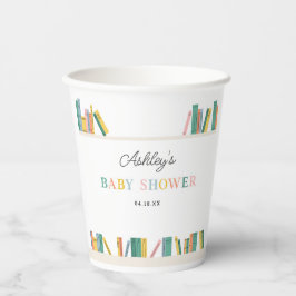 Gobelets En Papier Réserver thème Storybook Baby shower