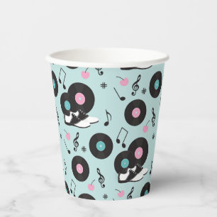 Gobelets En Papier Retro 1950's Diner Birthday Party