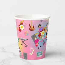 Retro music girls band Birthday Party