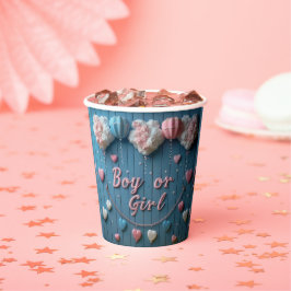 Gobelets En Papier Reveillez le genre Coupes de papier pour garçon ou