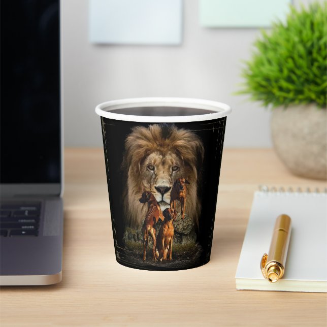 Gobelets En Papier Rhodesian Ridgeback (Insitu)