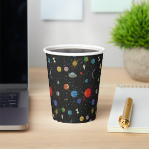 Gobelets En Papier RICK ET MORTY™ Motif spatial