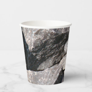 Gobelets En Papier Roche de granit perdu