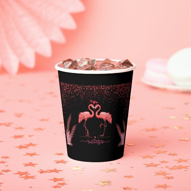Gobelets En Papier Sac cadeau - Flamant rose rose (Insitu)