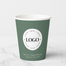 Sage Green Ajouter Custom Business Company Logo Pa