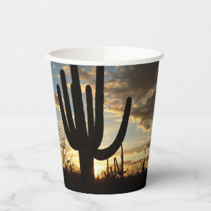 Gobelets En Papier Saguaro Sunset II Arizona