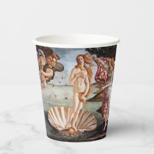 Gobelets En Papier Sandro Botticelli - Naissance de Vénus