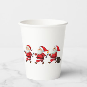 Gobelets En Papier Santa Claus