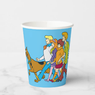 Gobelets En Papier Scooby-Doo Gang 18 entier Mystery Inc