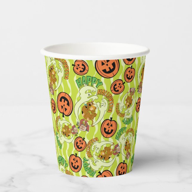 Gobelets En Papier Scooby-Doo | Happy Halloween Motif (Recto)