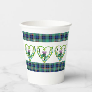 Gobelets En Papier Scottish Thistle tasse de papier