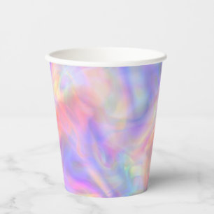 Gobelets En Papier seconde vue - holo pastel :