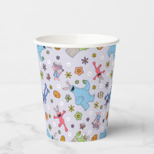 Gobelets En Papier Sesame Street Bunny Motif