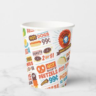 Gobelets En Papier Sesame Street Cookie Monster Foodie Camion