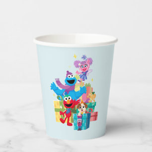 Gobelets En Papier Sesame Street Pals and Presents