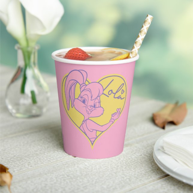 Gobelets En Papier Signature Lola Heart (Insitu)