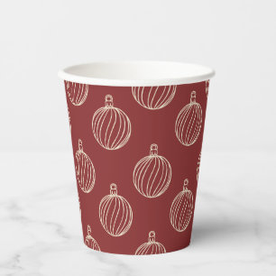 Gobelets En Papier Simply Christmas Collection - Bauble
