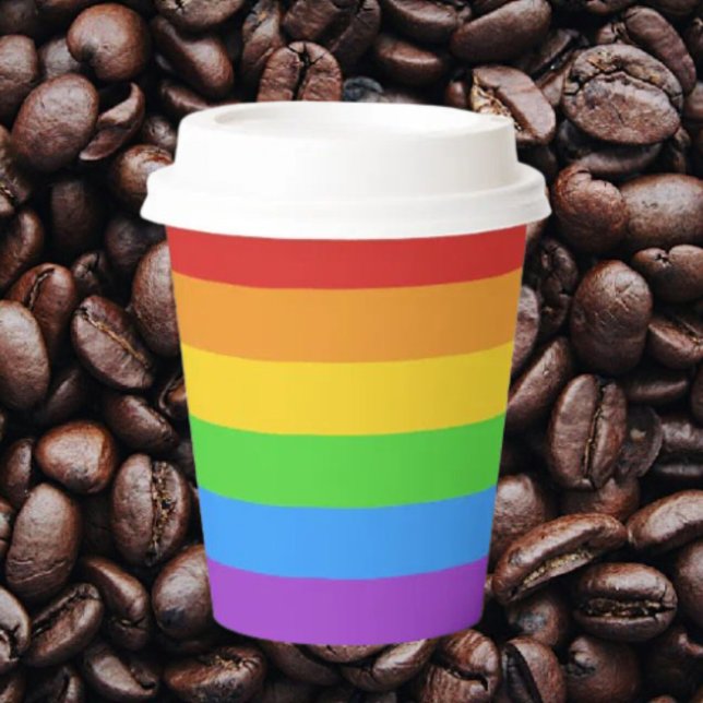 Gobelets En Papier Sirotez l'arc en ciel (Créateur téléchargé)