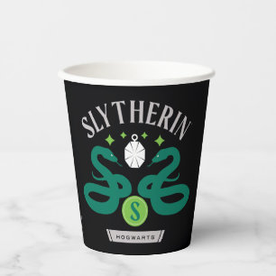 Gobelets En Papier SLYTHERIN™ House Double Snake Locket Graphique