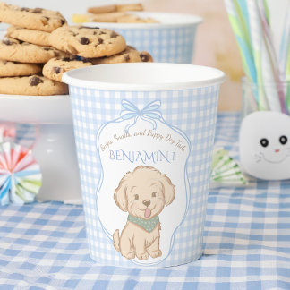 Gobelets En Papier Snips, Snails, and Puppy Dog Tails vintage party