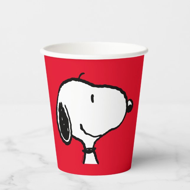 Gobelets En Papier Snoopy Smile Giggle Laugh (Recto)