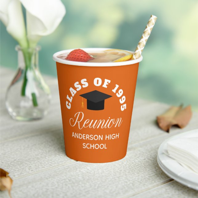 Gobelets En Papier Soirée de réunion du lycée d'Orange (Insitu)