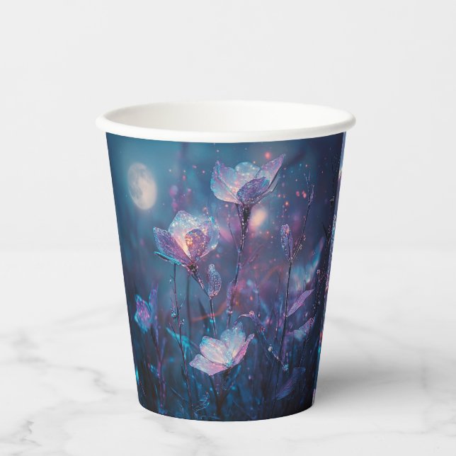 Gobelets En Papier Sonata - Pop en cristal - Coupes en papier (Recto)