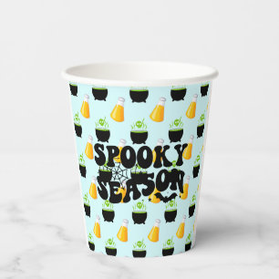 Gobelets En Papier Sorcières amusantes brasser Halloween Plaques papi