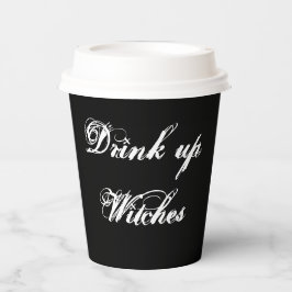 Gobelets En Papier Sorcières éffrayantes Halloween tasse en papier