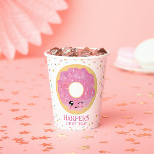 Gobelets En Papier Sortie de Donut Miss Out