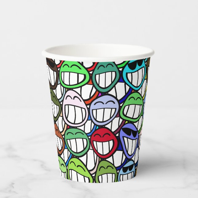 Gobelets En Papier Sourire! (Recto)