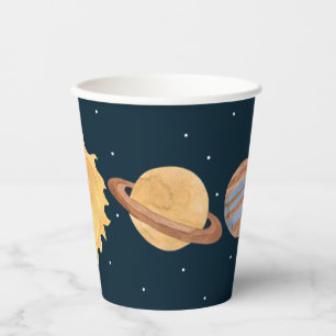 Gobelets En Papier Space Adventure : Planètes