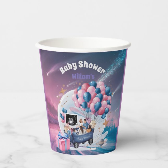 Gobelets En Papier SPACE ODYSSEY : Voyage céleste (Recto)