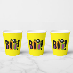 Gobelets En Papier Spider BOO Halloween