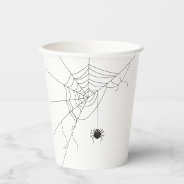 Gobelets En Papier spider web