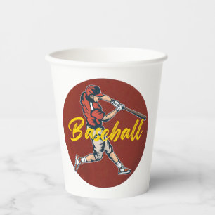 Gobelets En Papier Sport de baseball