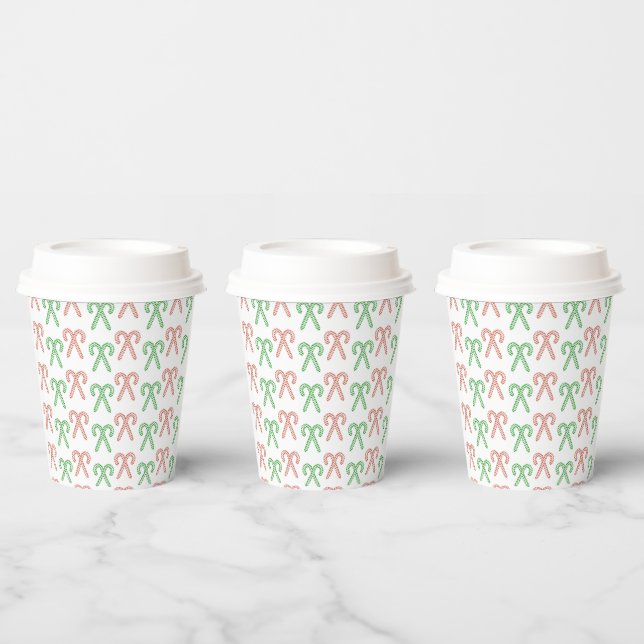 Gobelets En Papier Sucre de canne/menthe poivrée (Multi)
