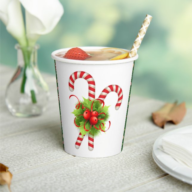 Gobelets En Papier Sucre de canne Noël (Insitu)