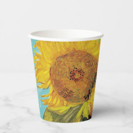 Gobelets En Papier Sunflowers Vincent van Gogh
